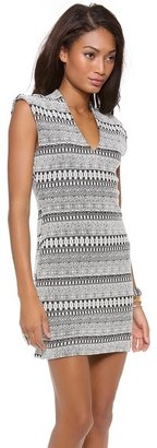 Rory Beca Spivey V Neck Fitted Dress