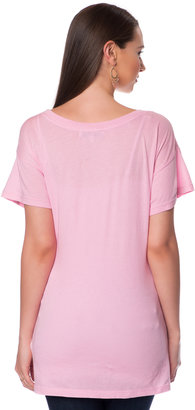 A Pea in the Pod Web Only WILDFOX Short Sleeve Scoop Neck Maternity Graphic Tee