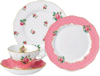 Royal Albert Cheeky Pink Vintage Dinnerware Collection