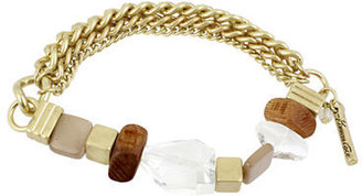 Kenneth Cole New York Mixed Bead Half Stretch Bracelet