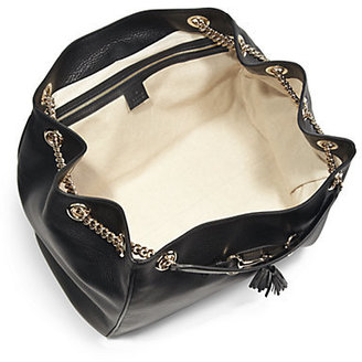 Gucci Emily Leather Shoulder Bag