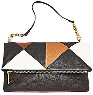 Fossil Erin Patchwork Foldover Clutch