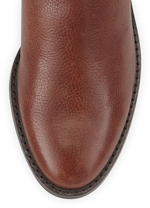 Cole Haan Kenmare Leather Riding Boot, Harvest Brown