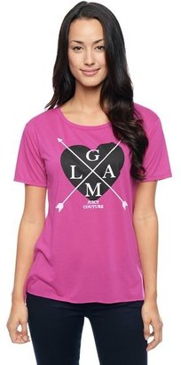 Juicy Couture Glam Hi-Low Graphic Tee