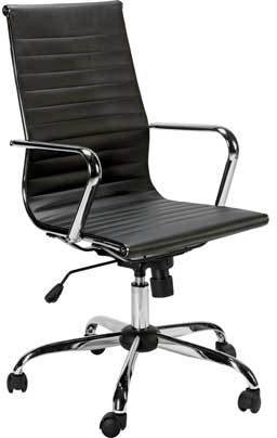 Sleek Style Executive Office Chair - Black.