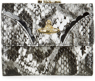 Vivienne Westwood Frilly Snake Trifold Wallet