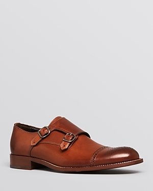 To Boot Wayne Double Monk Strap Oxfords
