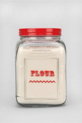 Urban Outfitters Labeled Flour Canister