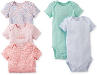 Carter's Baby Girls' 5-Pack Bodysuits