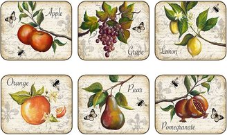 Jason Classic Fruit Hardback Coaster (Set of 6)