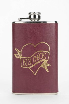 Urban Outfitters Vegan Leather Wrapped Flask