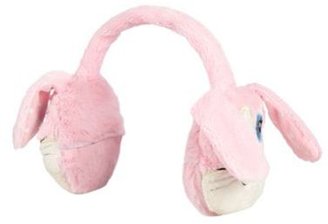 Aroma Home Pink faux fur bunny heated ear muffs