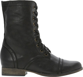 Steve Madden Troopa Leather Work Boots - for Women