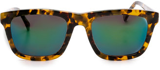 Karen Walker Superstars Collection Deep Freeze Mirrored Sunglasses