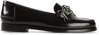 Sergio Rossi spike embellished loafers