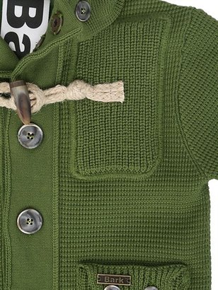 Bark Cotton Knit Bomber Jacket