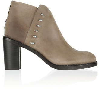 Rag and Bone 3856 Rag & bone Ayle waxed suede ankle boots