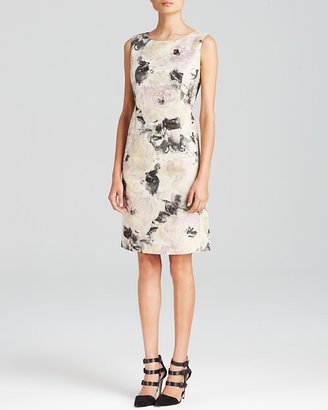Lafayette 148 New York Evelyn Floral Print Shift