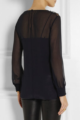 Nina Ricci Lace and georgette top