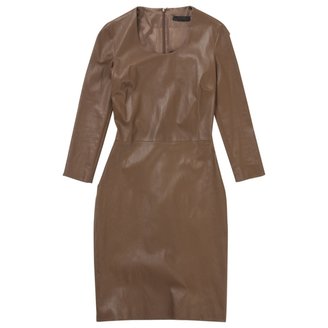 The Row Leather Dress