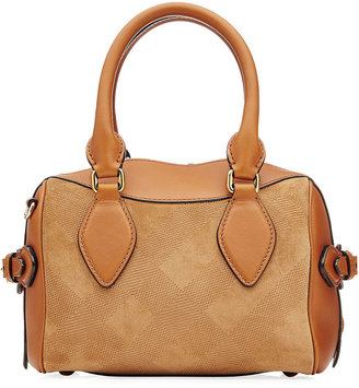 Burberry Leather and Suede Tote