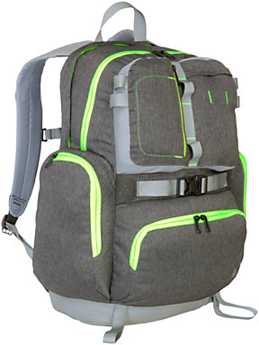The North Face Trappist 17" Laptop Backpack, GreyGreen