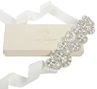 Jenny Packham No. 1 Designer ivory diamante occasion belt