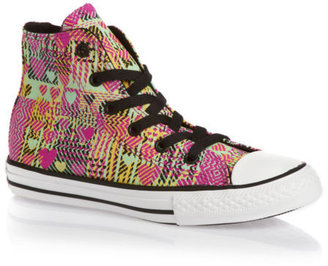 Converse Chuck Taylor All Star Heart Hi  Girls  Trainers - Cosmos Pink