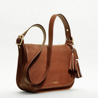 Coach Legacy Patricia Flap In Leather