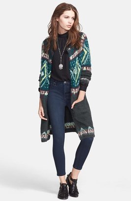 Free People Frosted Fair Isle Cardigan