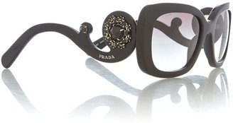 Prada Sunglasses Ladies black ornate sunglasses