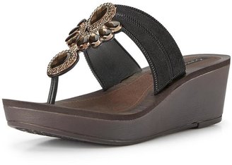 grendha Jewelled Wedge Sandals