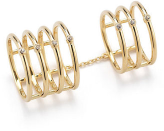 Elizabeth and James Berlin Knuckle Ring-GOLD-One Size