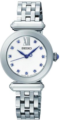 Seiko Blue Swarovski Set Stainless Steel Ladies Watch