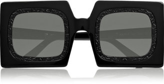 Karen Walker Rowdy Filigree square-frame acetate sunglasses