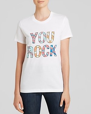 Markus Lupfer Tee - You Rock Sequin Kate