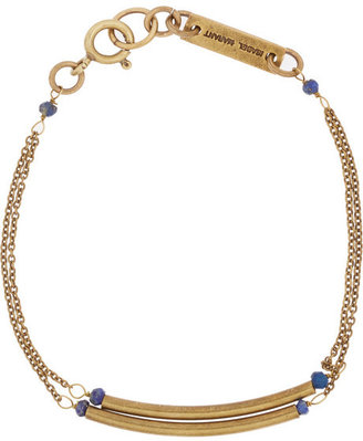 Isabel Marant Gold-tone spinel bracelet