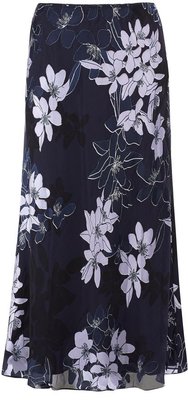 Jacques Vert Floral print fit & flare skirt