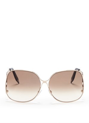 Victoria Beckham Oversized round frame sunglasses
