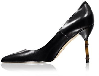 Gucci Bamboo Heel Pointed Pumps