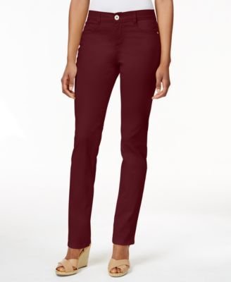 Style&Co. Style & Co Style & Co Petite Slim-Leg Tummy-Control Jeans, Created for Macy's