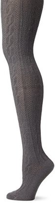 Hue Women's Chunky Cable Knit Tights