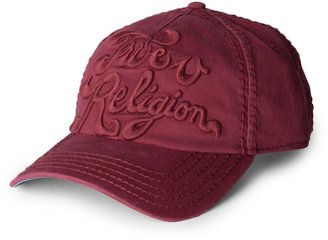 True Religion Tonal 3d Logo Baseball Cap