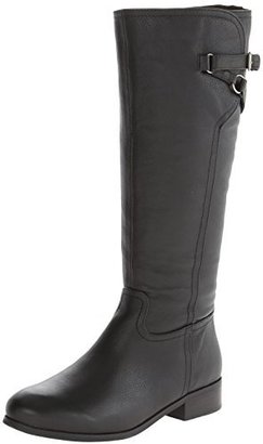 Trotters Women's Lucky Riding Boot,Black,8.5 M US