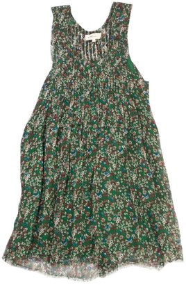 Etoile Isabel Marant Green Silk Dress