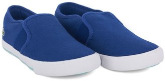 Lacoste Blue Lombarde Jaw Slip On Trainers