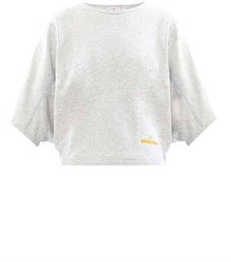 adidas by Stella McCartney Studio logo-back cropped sweatshirt