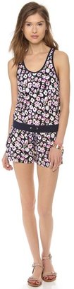 Juicy Couture Floral Terry Romper