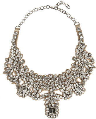 Valentino Silver-plated Swarovski crystal necklace