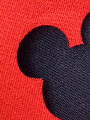 Choies Mickey Cut Out A-line Midi Skirt